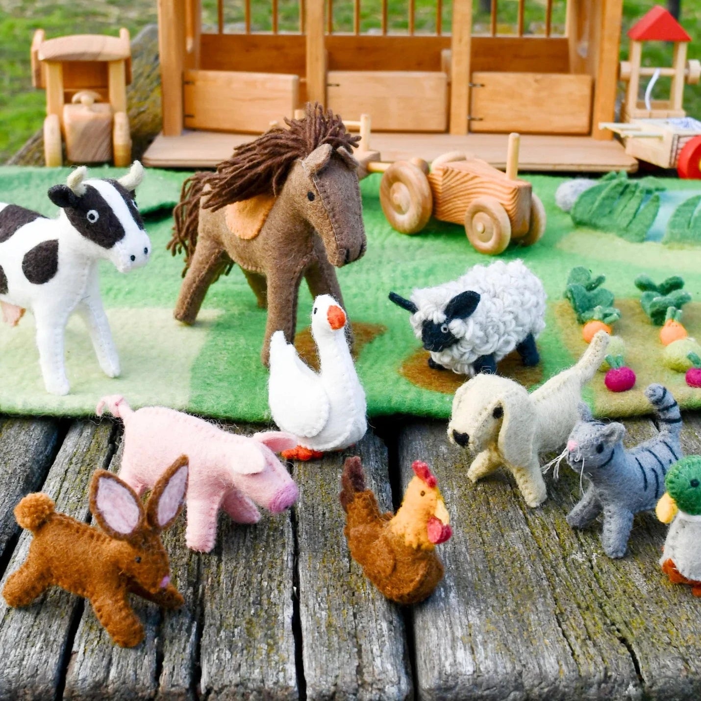 Farm animals stuffed toys online