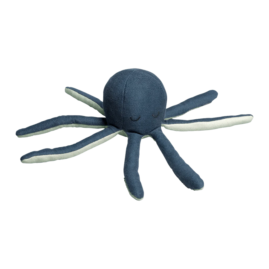 Fabelab | Organic Cotton Octopus Rattle (2 colours)