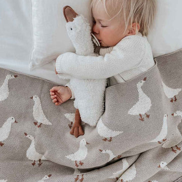 Heirloom Baby Blanket - Goose