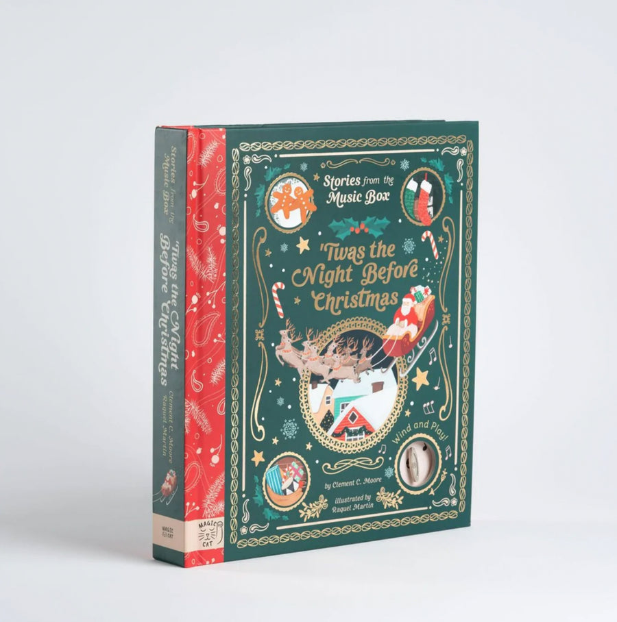 'Twas the Night Before Christmas | Musical Wind up Book