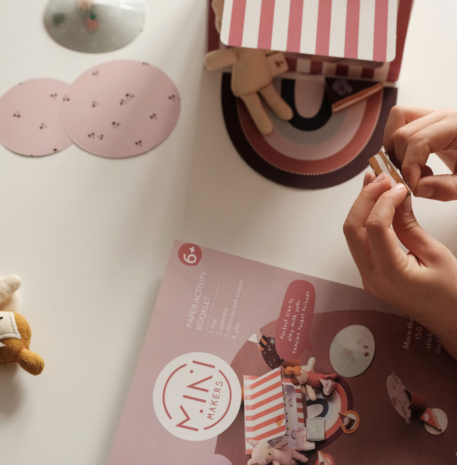 Fabelab | Paper Craft Booklet: Happy Fields
