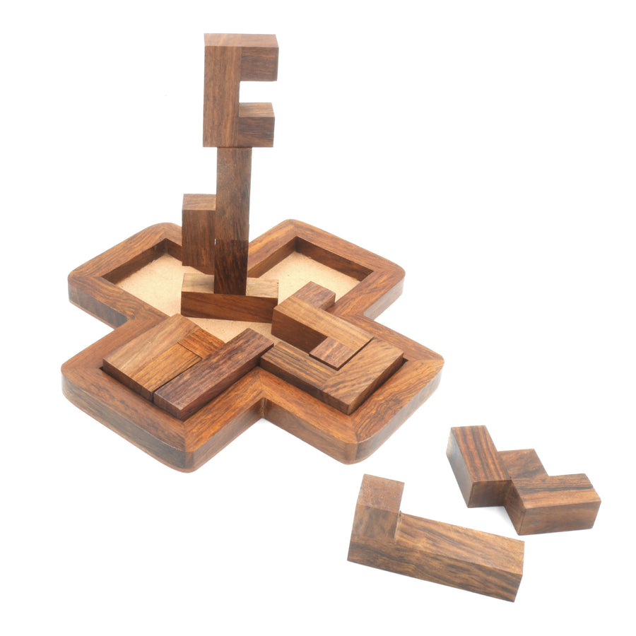 Wooden Cross Puzzle