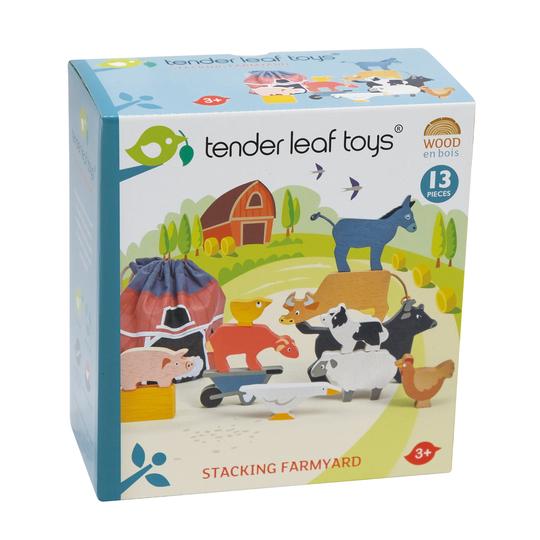 Tender Leaf Toys | Stacking Farm Animal Set