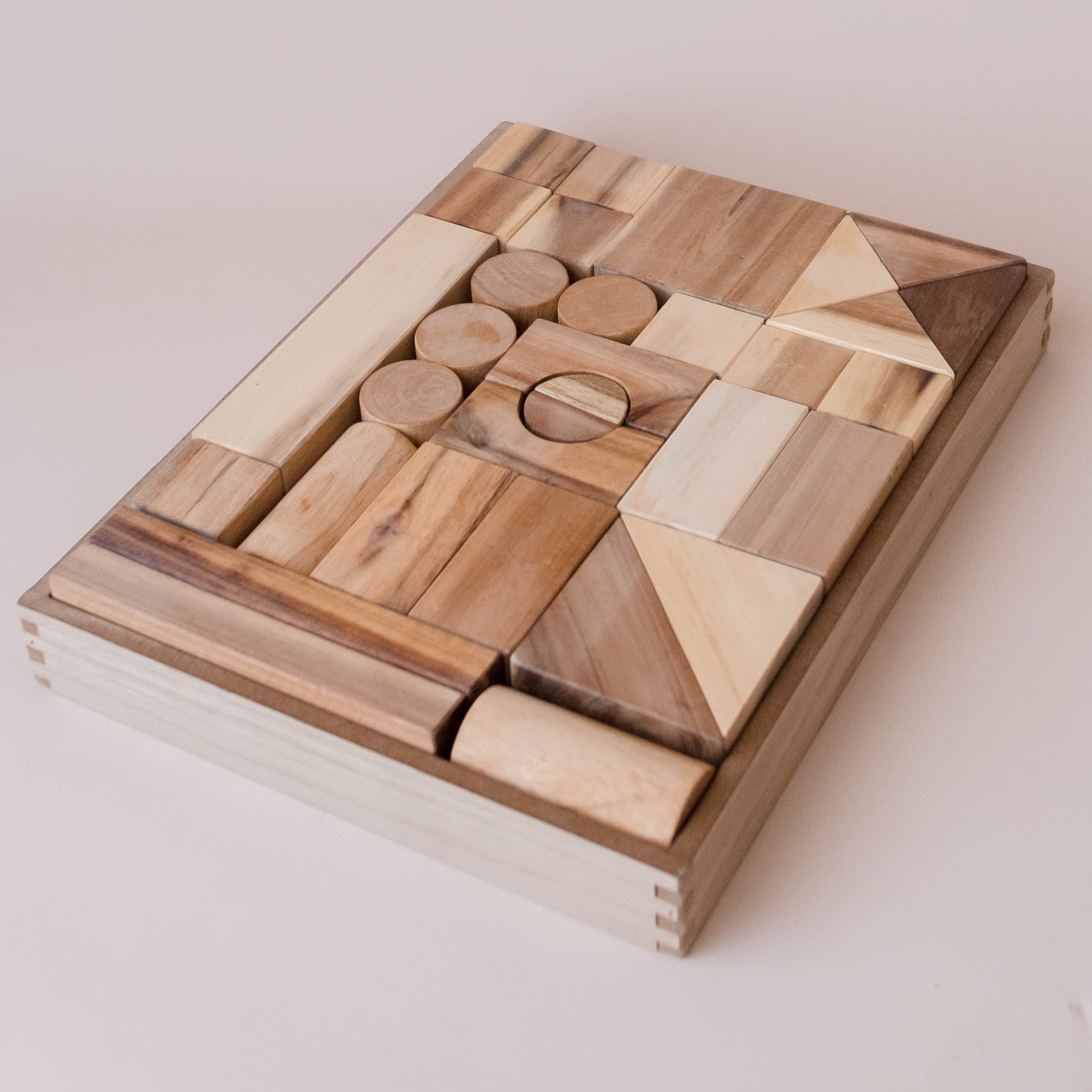 Qtoys Natural Wooden Blocks Fairplay