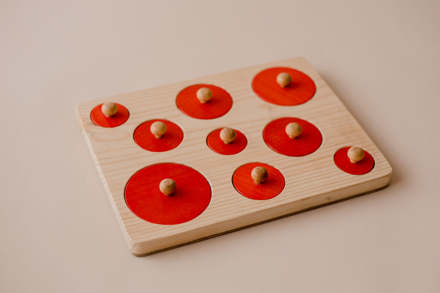 Qtoys | Montessori Circle Size Puzzle