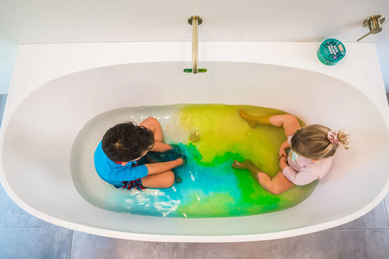 Crayola Bath Dropz Water Coloring Tablets - 60 Bath Bomb Drops For Kids, Turns Bath Time Into Fun Art Time