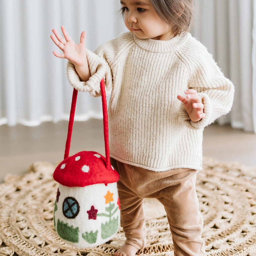 Mushroom store bag.