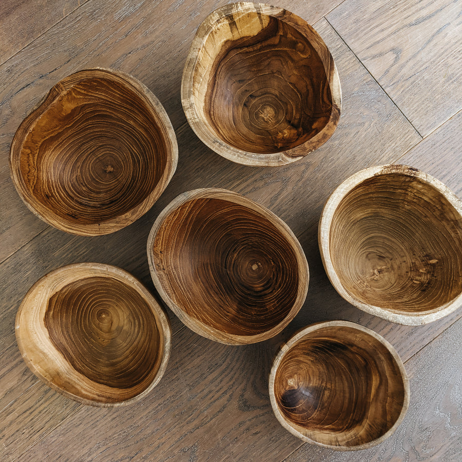 Teak Wood Potion Bowls