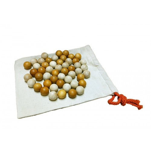 Qtoys | Set of 50 Wooden Balls - Natural