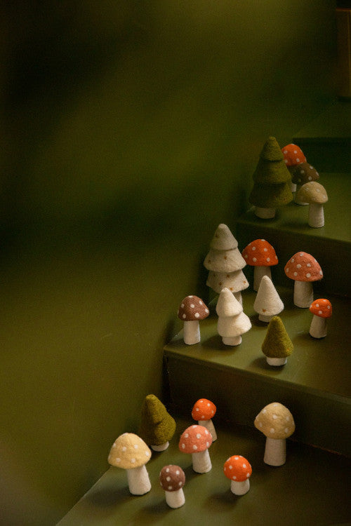 Muskhane Felt Fir Christmas Trees Anise Fairplay