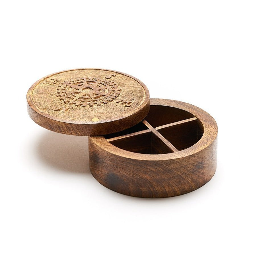 Wooden Keepsake Pivot Box - Adventure Design