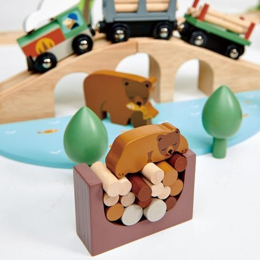 Tender Leaf Toys | Wild Pines Train Set
