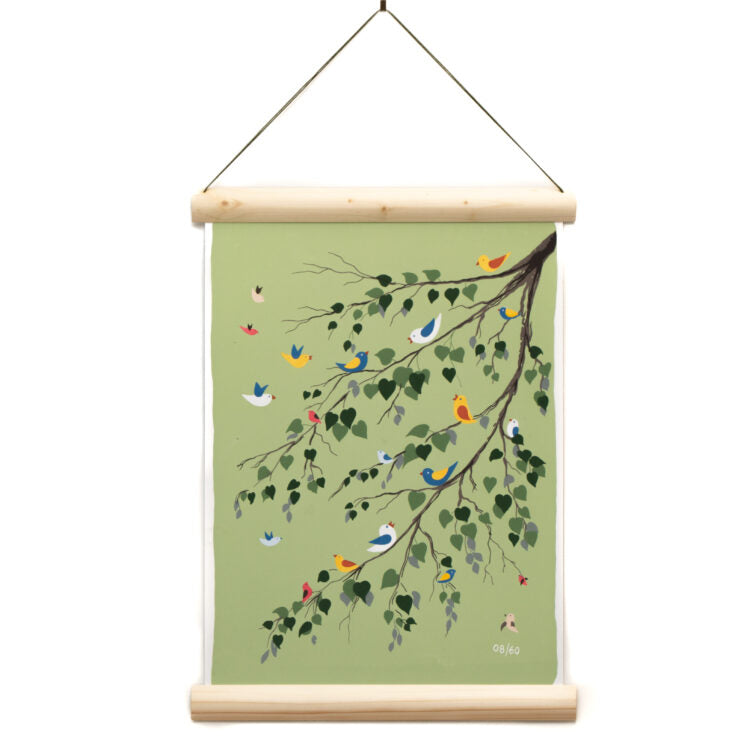 Limited Edition Screen Print: Spring Days