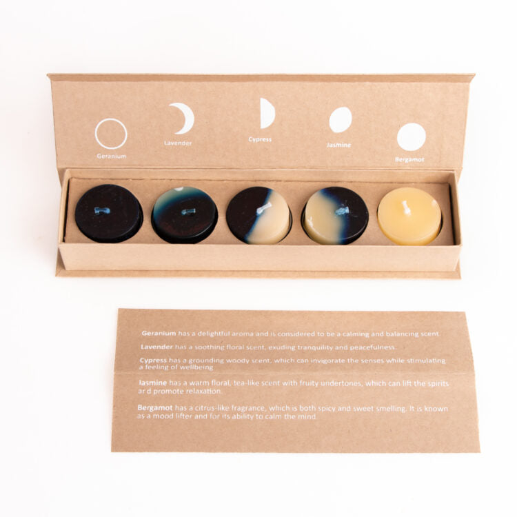 Candle Gift Set | Moon Phase Tea Lights