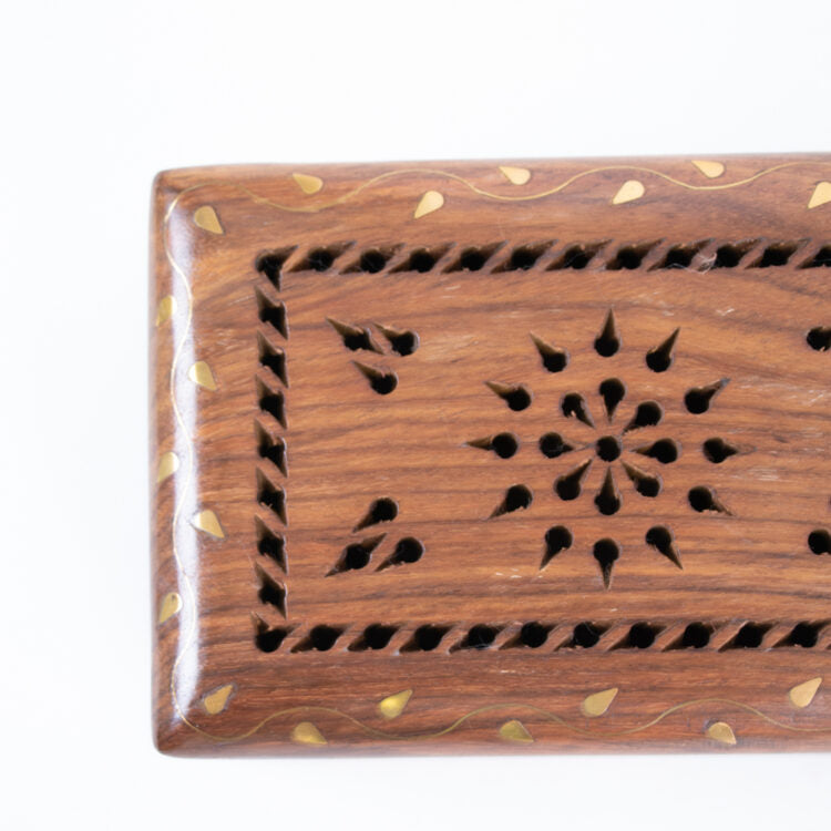 Wooden Keepsake Treasure Box with Secret Lock