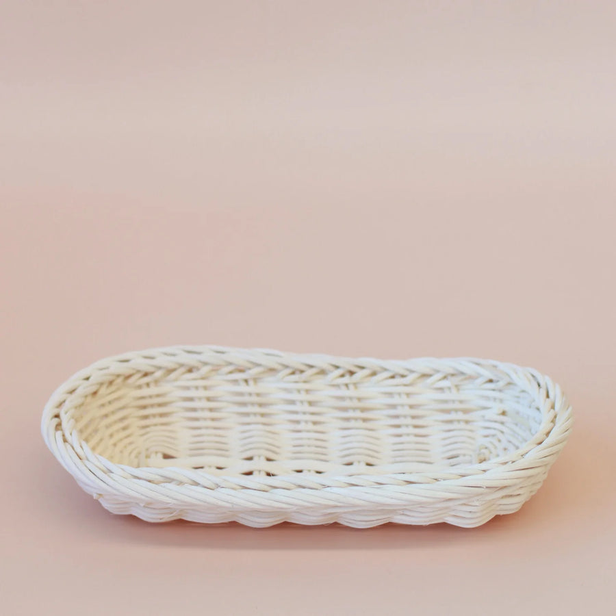 Juni Moon | Rattan Willow Tray