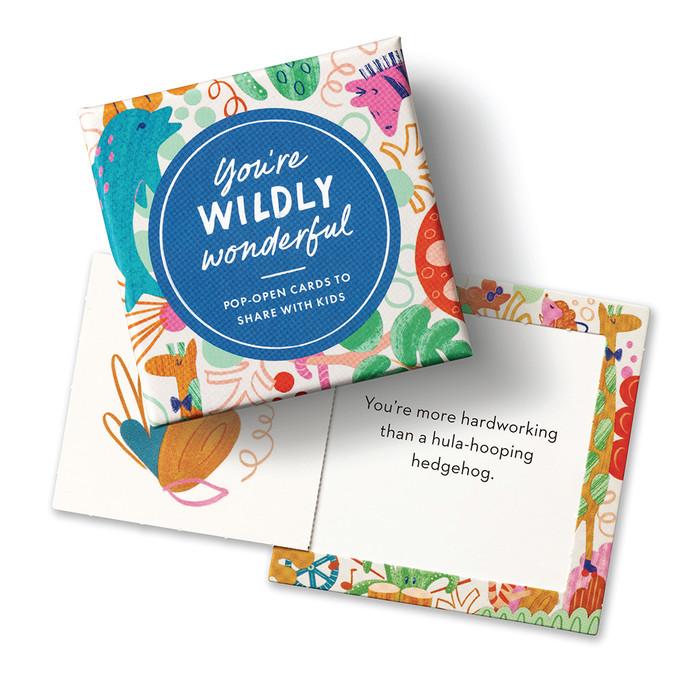 Encouragement Cards for Kids - You're Wildly Wonderful