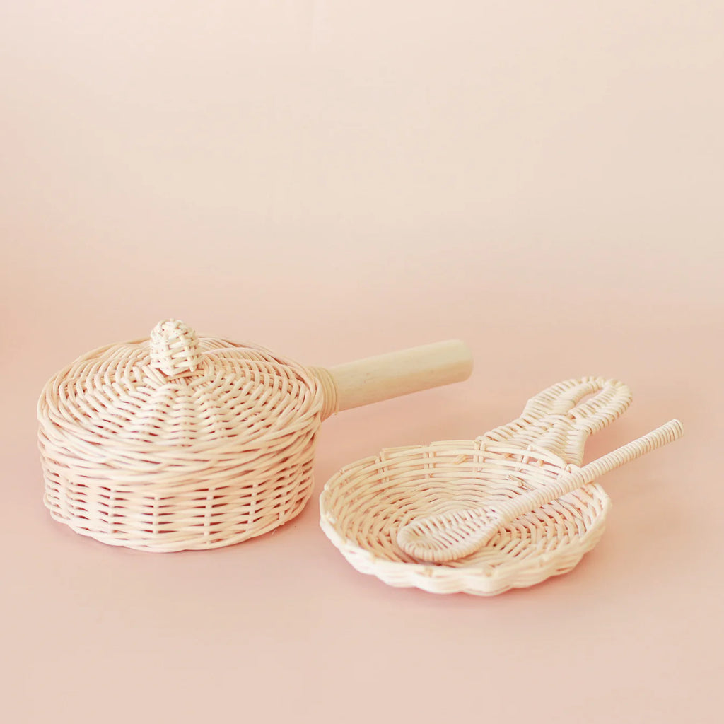 Juni Moon | Rattan Little Chef Set