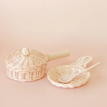 Juni Moon | Rattan Little Chef Set