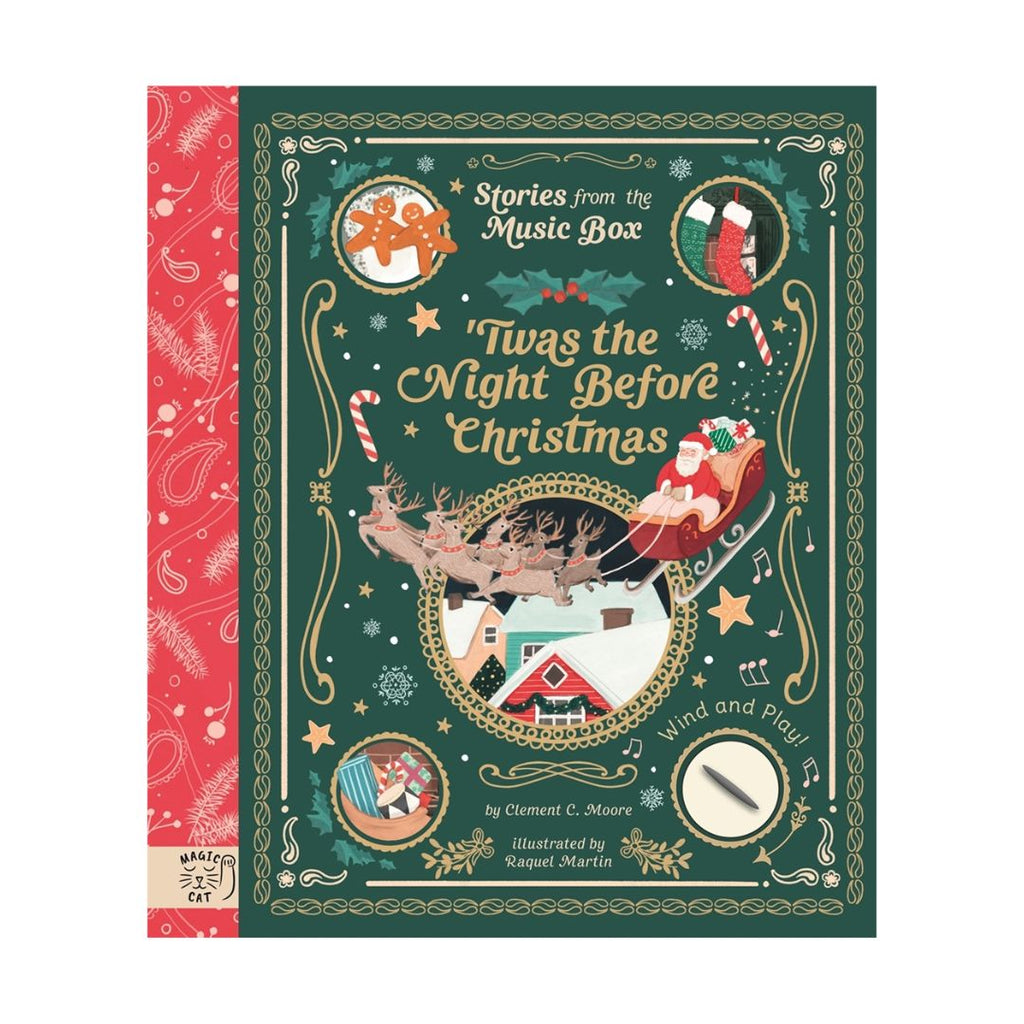 'Twas the Night Before Christmas | Musical Wind up Book