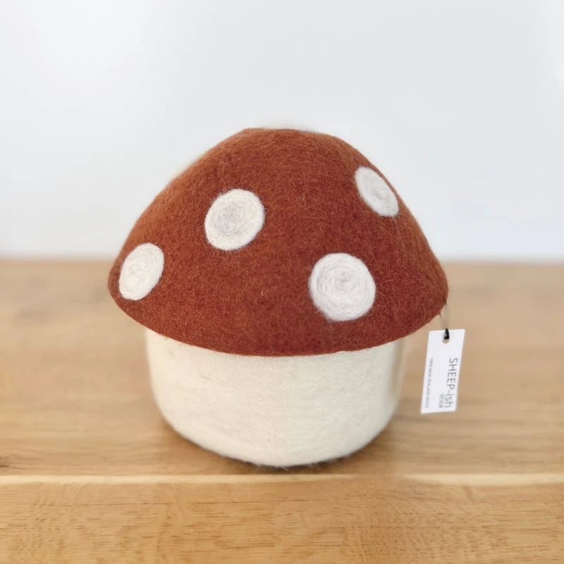 Felt Toadstool Treasure Box | 8 Colours (Mini)