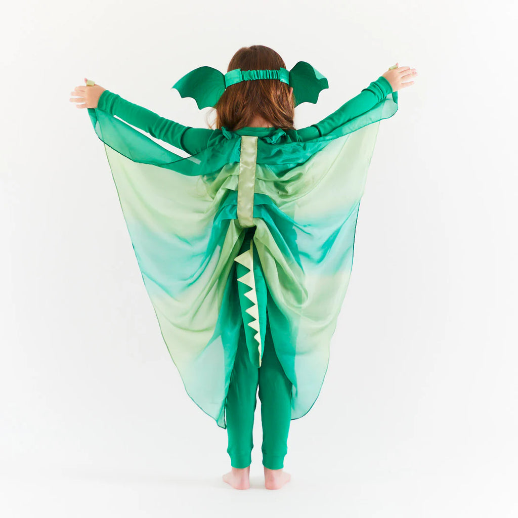 Sarah's Silks | Silk Wings - Forest Green