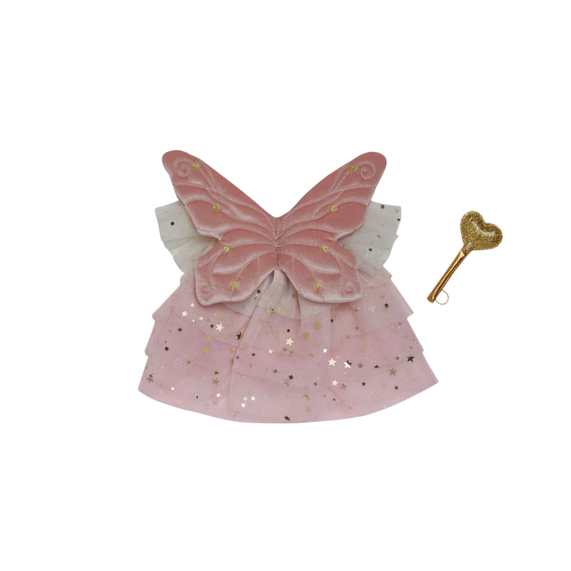 Olli Ella Dinkum Dolls | Clothing Packs - Fairy Outfit Pink - PREORDER