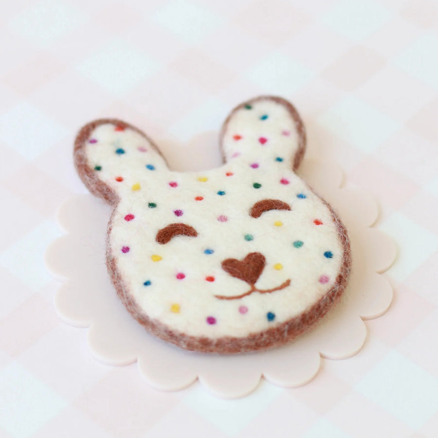 Juni Moon | Felt Food - Fairy Bread Rainbow Bunny