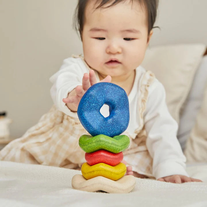 Plan Toys | Wooden Wave Stacker