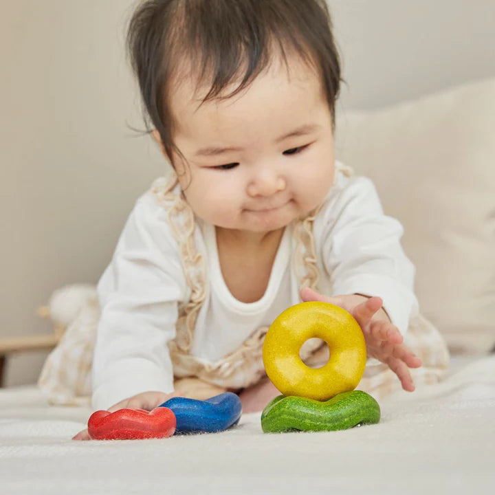 Plan Toys | Wooden Wave Stacker