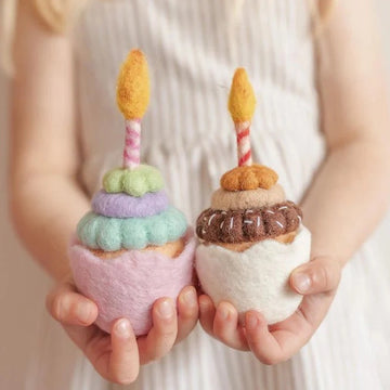 Felt Food | Wonderland Wish Cupcakes