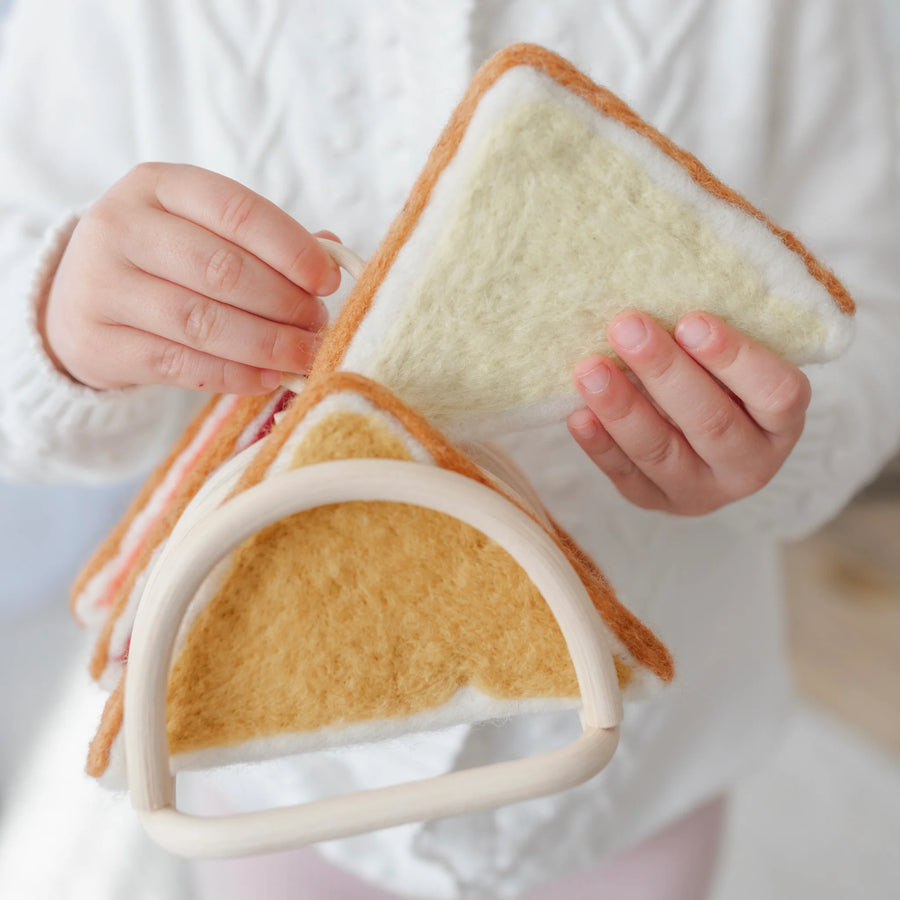 Juni Moon | Felt Food - Felt Toast (4 pc)