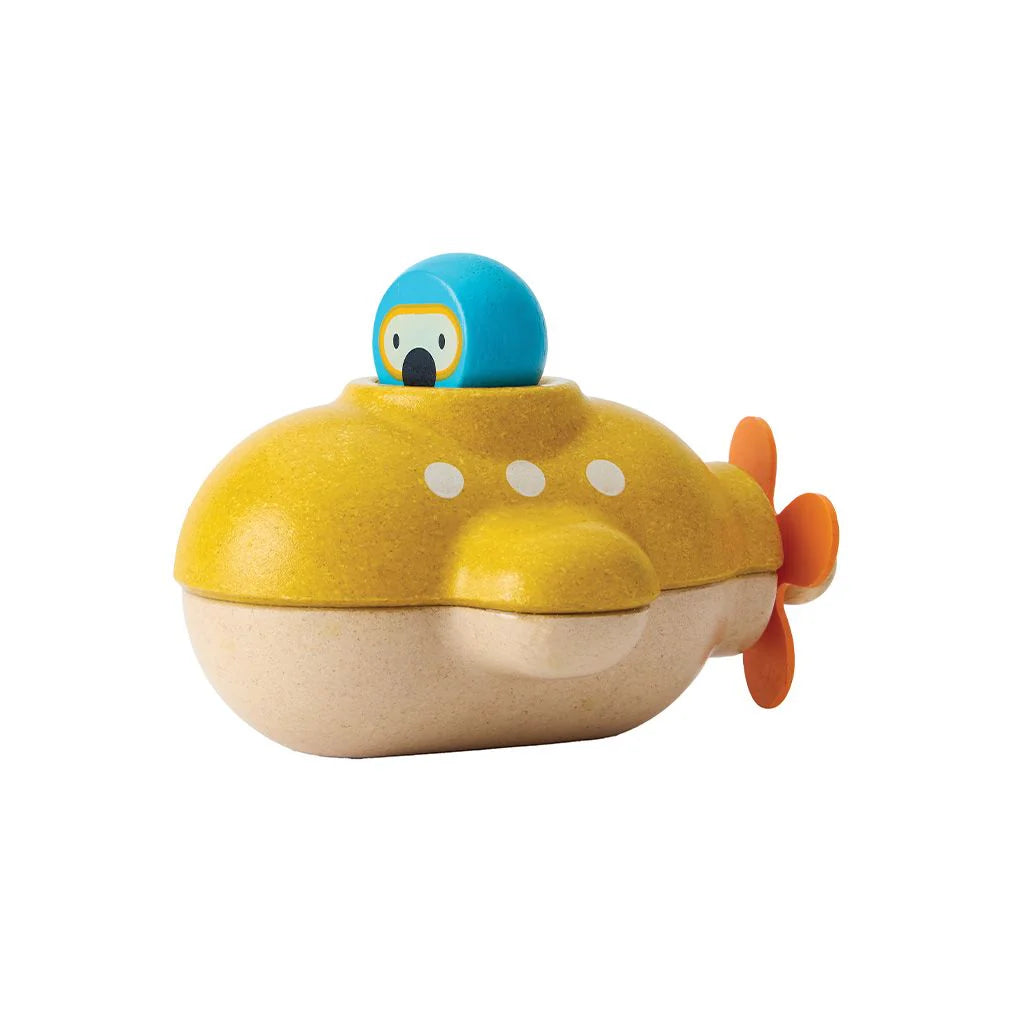 Plan Toys | Wooden Submarine Bath Toy