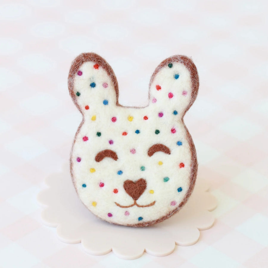 Juni Moon | Felt Food - Fairy Bread Rainbow Bunny