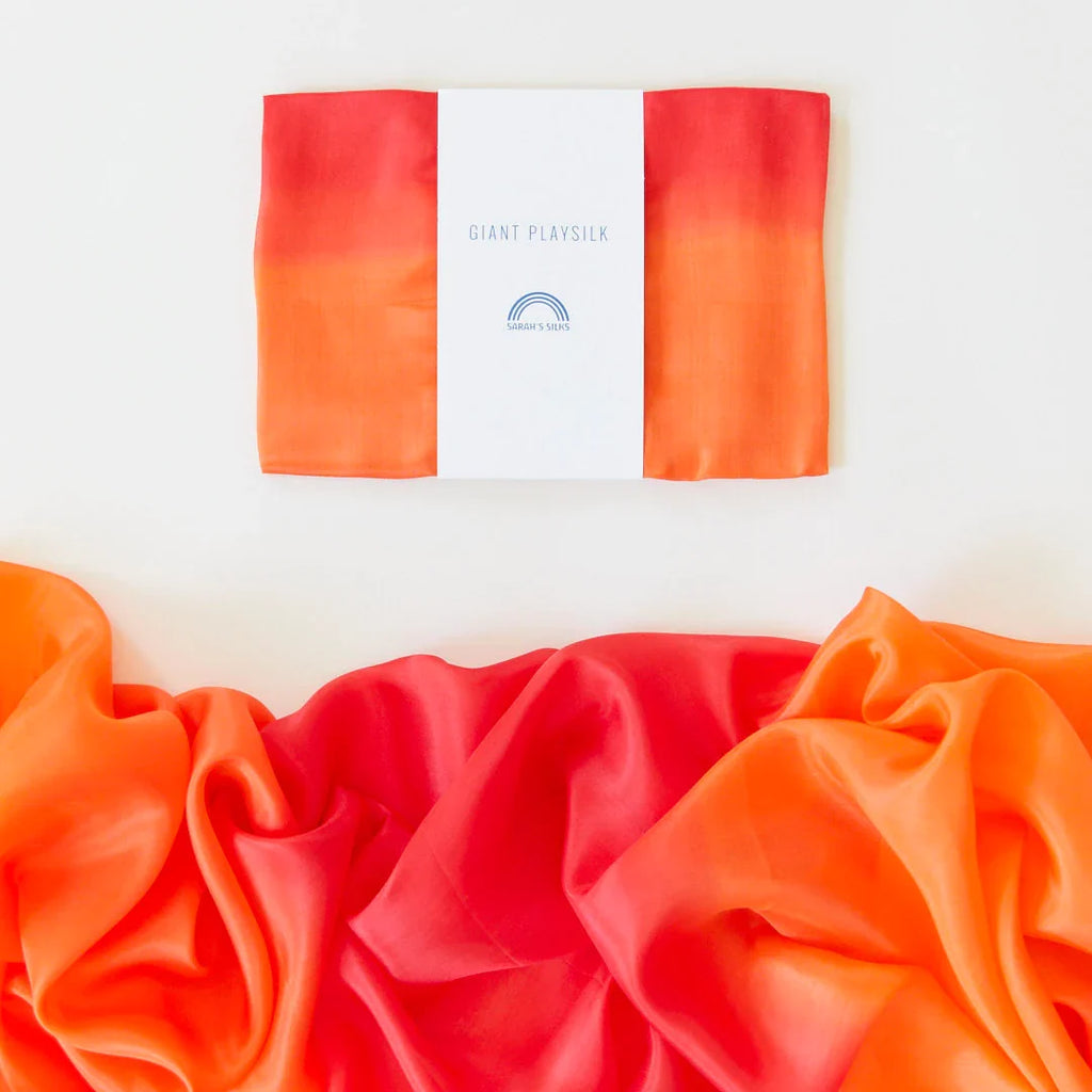 Sarah's Silks | Giant Playsilks - Enchanted Fire