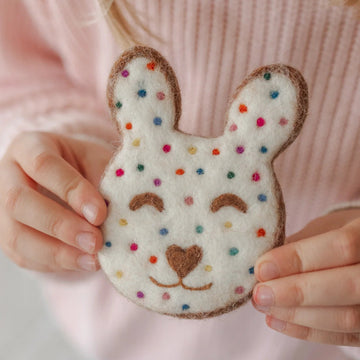 Juni Moon | Felt Food - Fairy Bread Rainbow Bunny