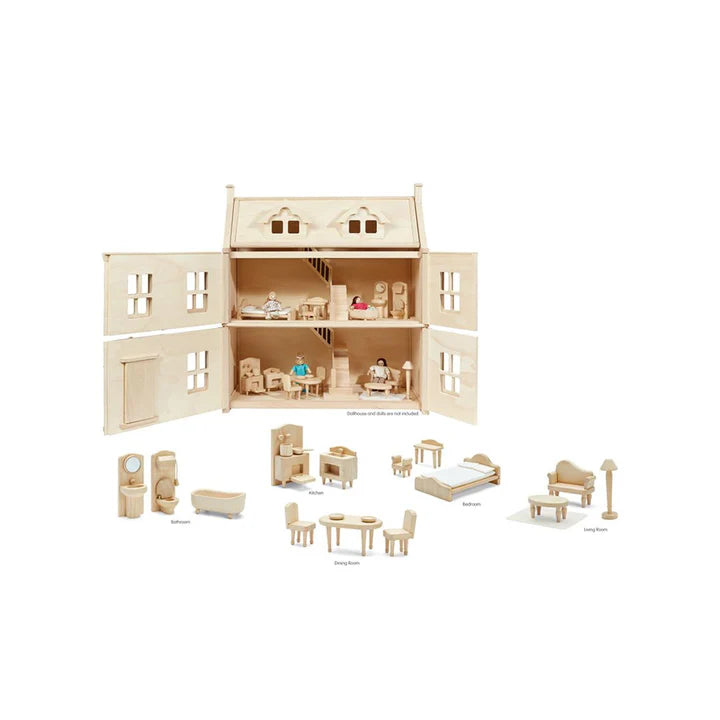 Plan Toys | Victorian Dollhouse Furniture Set