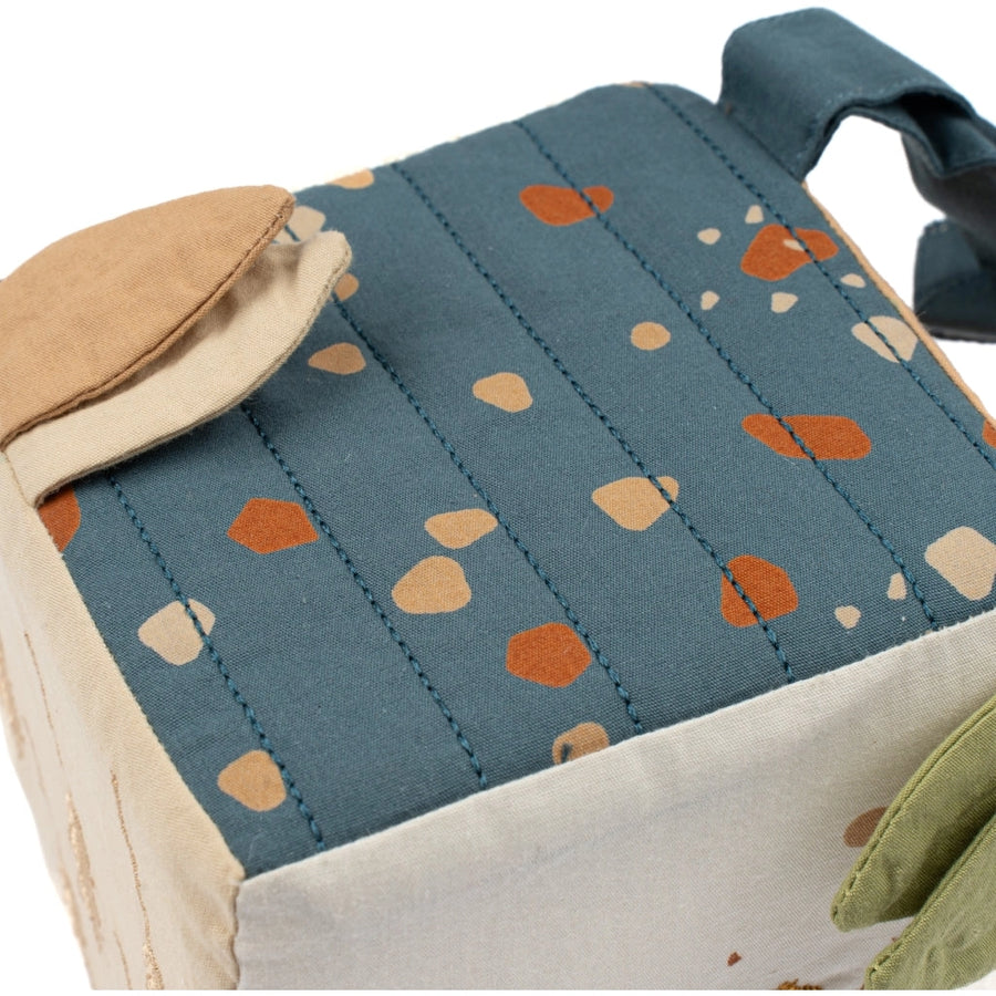 Fabelab | Organic Cotton Fabric Cube - Farm