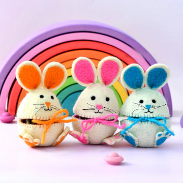 Tara Treasures | Felt Bunny Easter Egg Surprise - 3 Designs