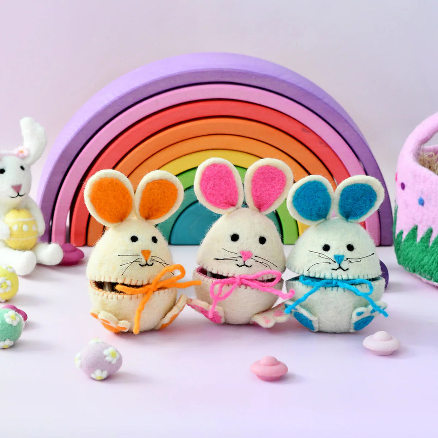 Tara Treasures | Felt Bunny Easter Egg Surprise - 3 Designs