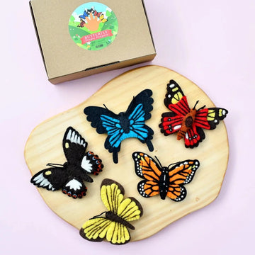 Tara Treasures | Finger Puppet Set - Butterflies