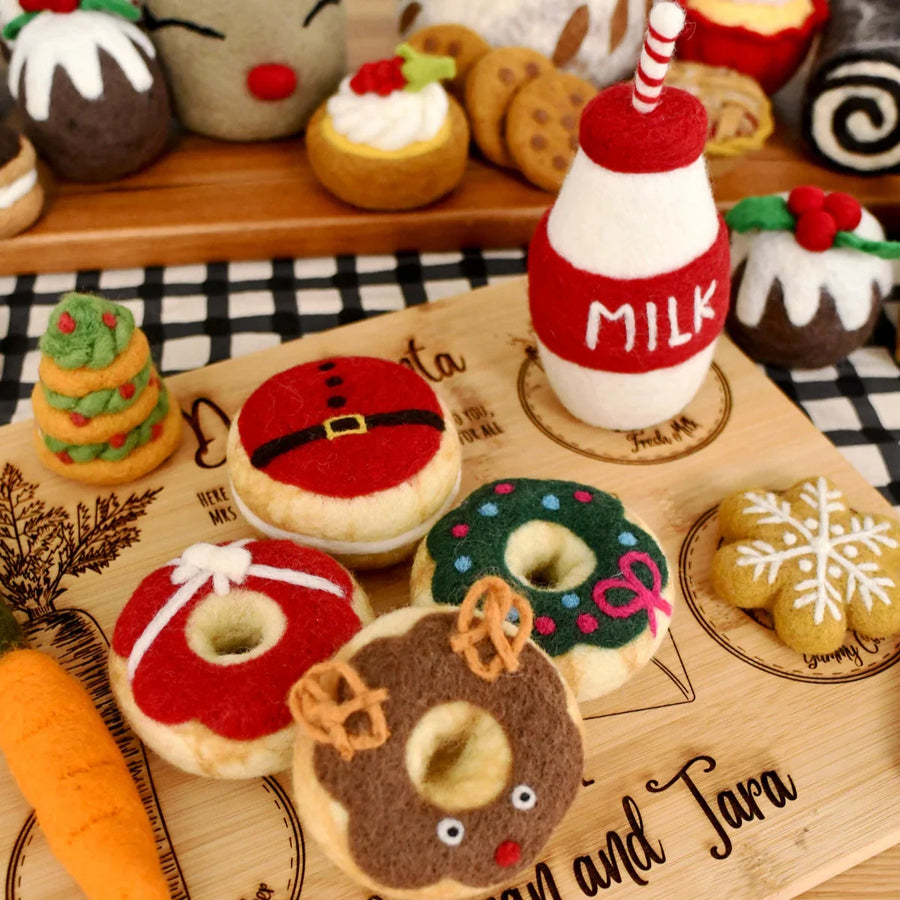 Felt Food | Santa's Milk Bottle