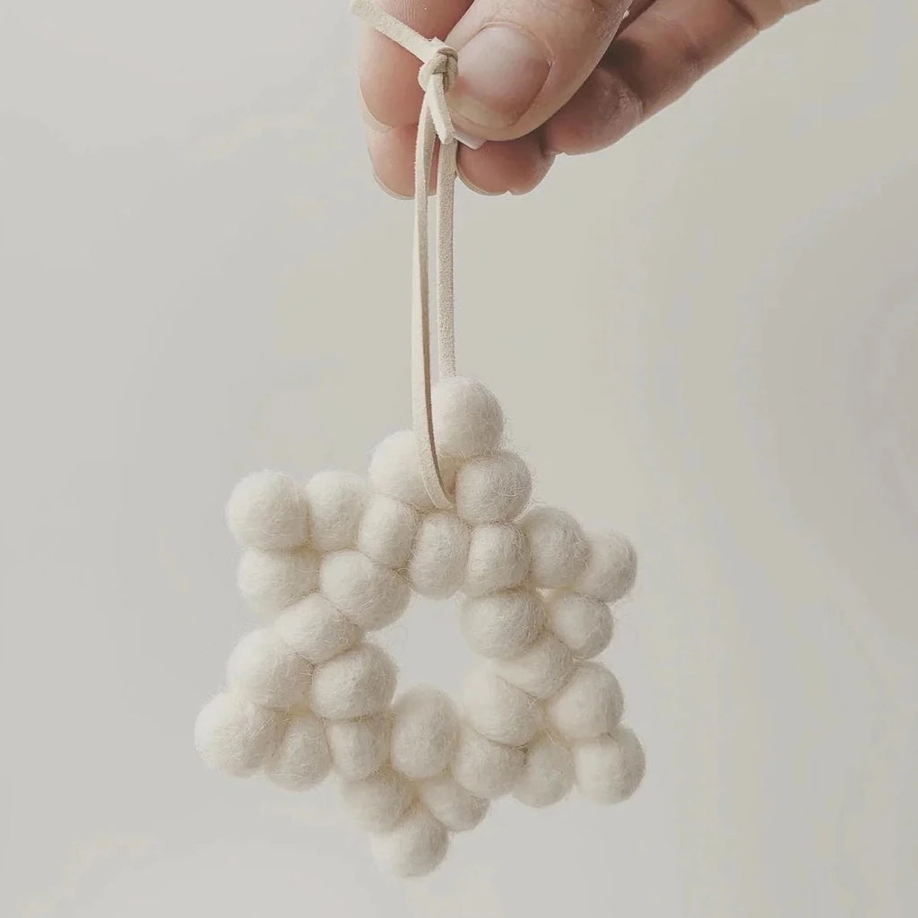 Felt Star Decoration