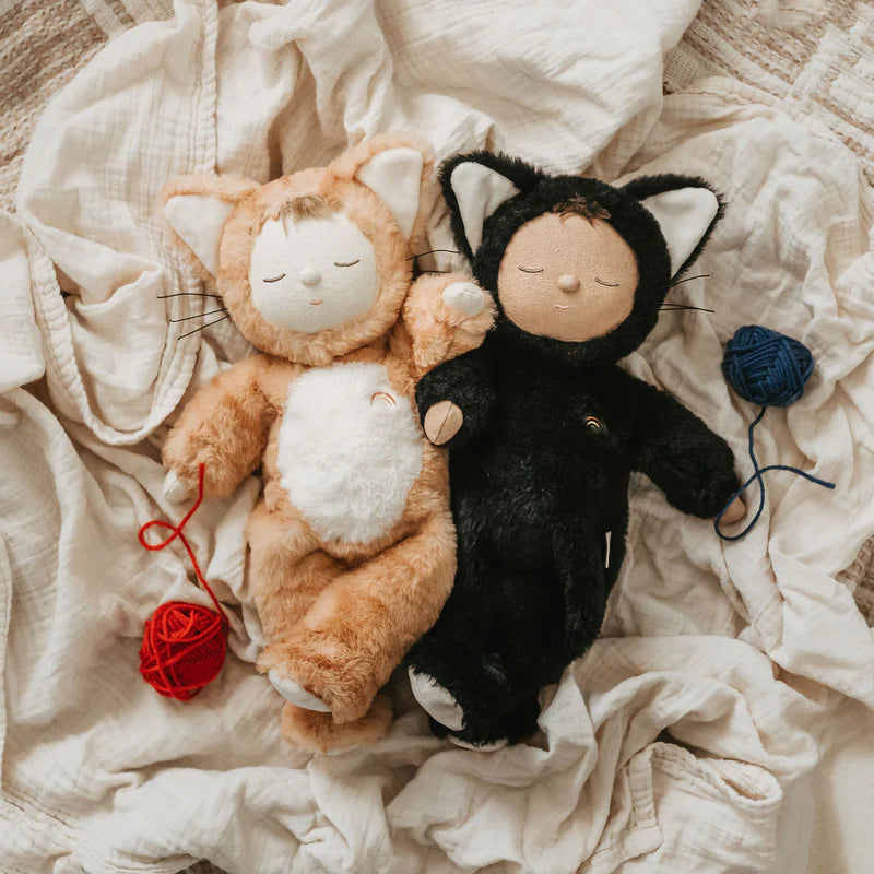 Olli Ella Cozy Cat Dinkums - Jinx & Nox