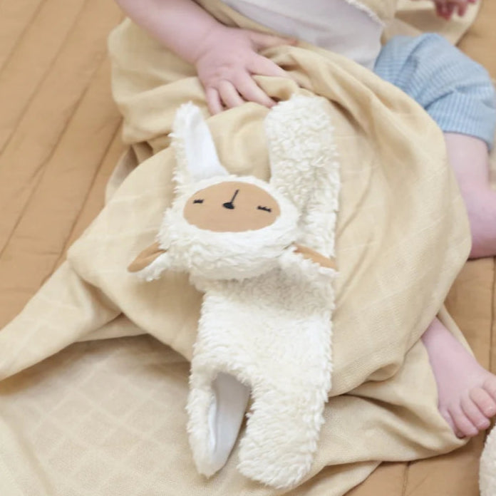 Fabelab | Organic Cotton Sheep Cuddle Toy - 2 Colours