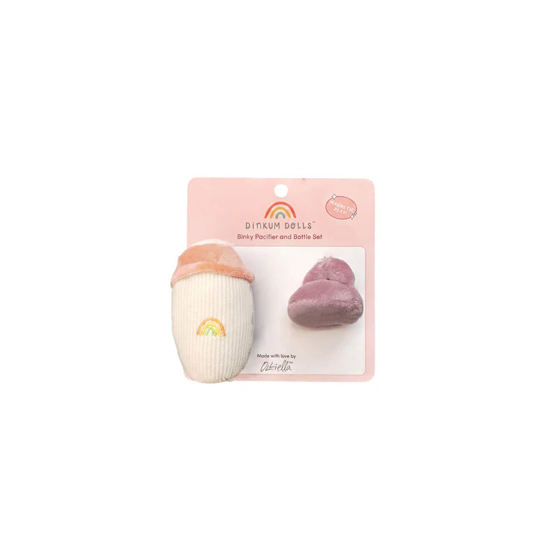 Olli Ella Dinkum Doll | Magnetic Bottle and Pacifier Set