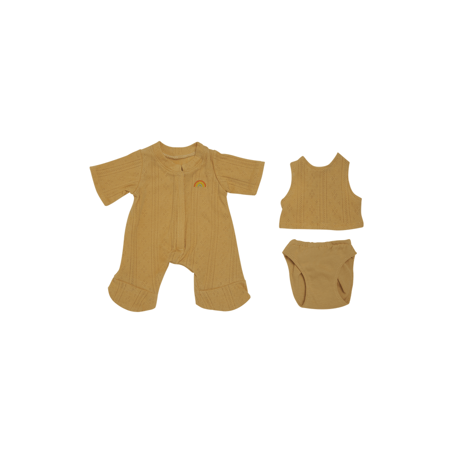 Olli Ella Dinkum Dolls | Clothing Packs - Pointelle PJ Sets