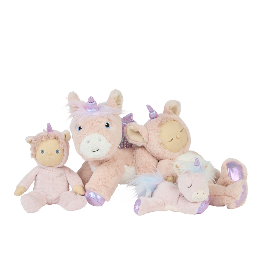 Olli Ella Dinky Dinkum Dolls | Una Unicorn (Pink)