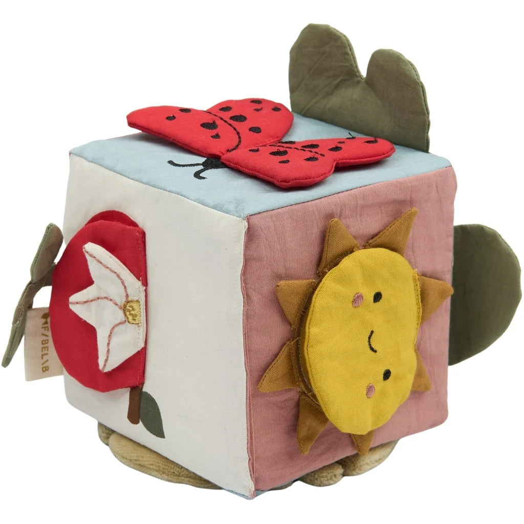 Fabelab | Organic Cotton Fabric Cube - Garden
