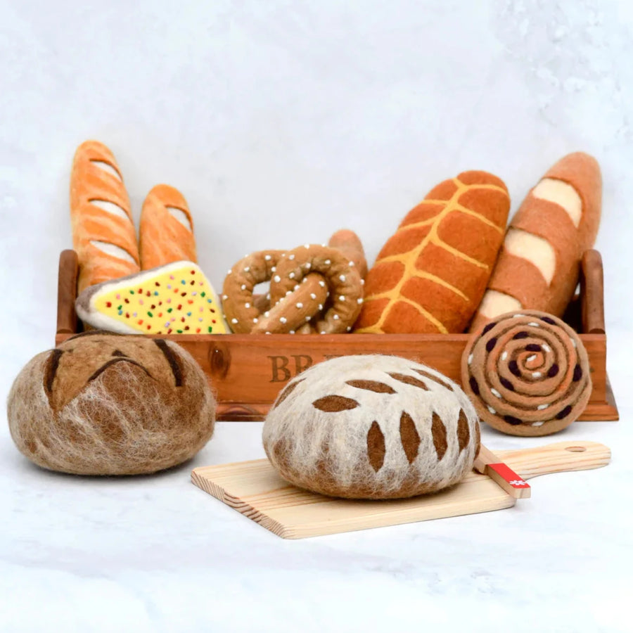 Tara Treasures | Felt Food - Pain Aux Raisins Pastry